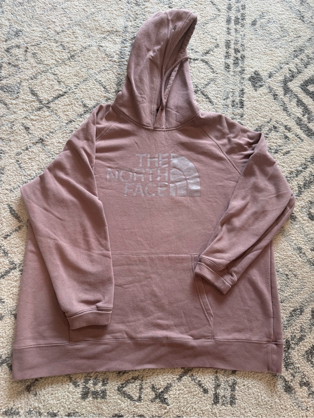 The North Face Mauve/Pink Hooded Pullover Sweatshirt